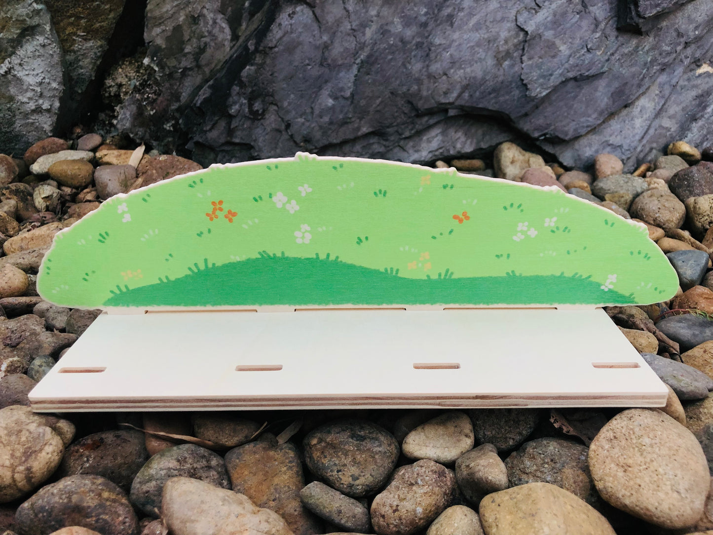 Cosmic Microwave Spring Outing Mushroom Set handcrafted hamster Chamber House & Hideout & Ladder