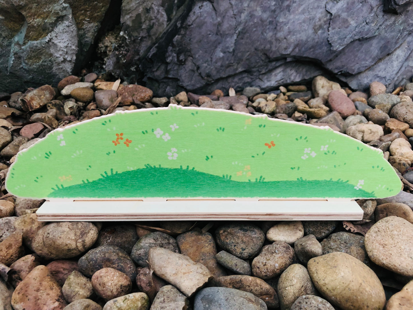 Cosmic Microwave Spring Outing Mushroom Set handcrafted hamster Chamber House & Hideout & Ladder